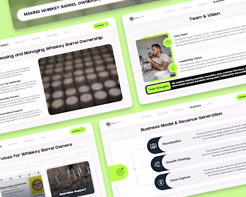 Building the Investor Deck for Barrel Global's Fundraising Round