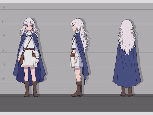 Anime Character Design – Turnaround