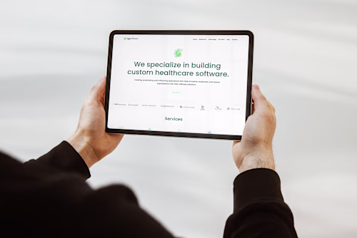 SRG Software: Web Design / UI-UX / Company Identity