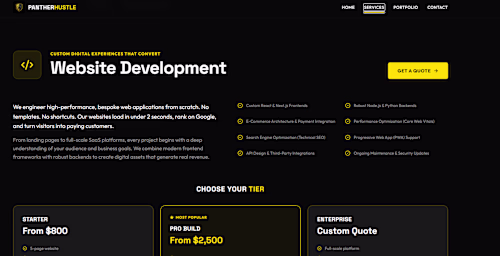 I designed and developed the