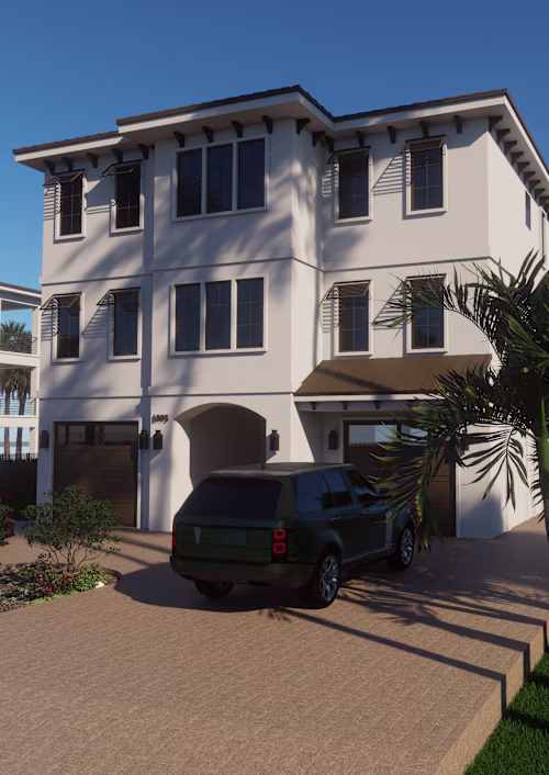 Comprehensive exterior architectural visualization for