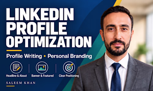 A strong LinkedIn profile should