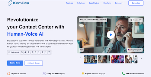 Kombea – Conversational AI for Contact Centers