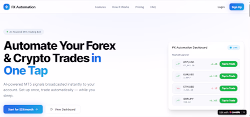 This is a fintech platform