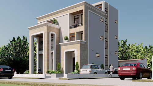 architectural residence design | Behance