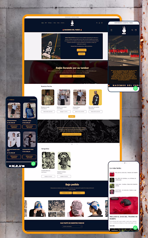 MRH — Website Redesign &