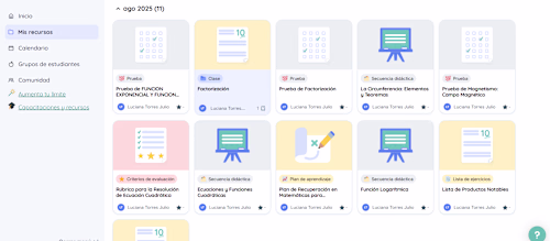 Creación de contenido educativo de