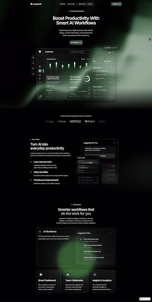 Currently working on a website