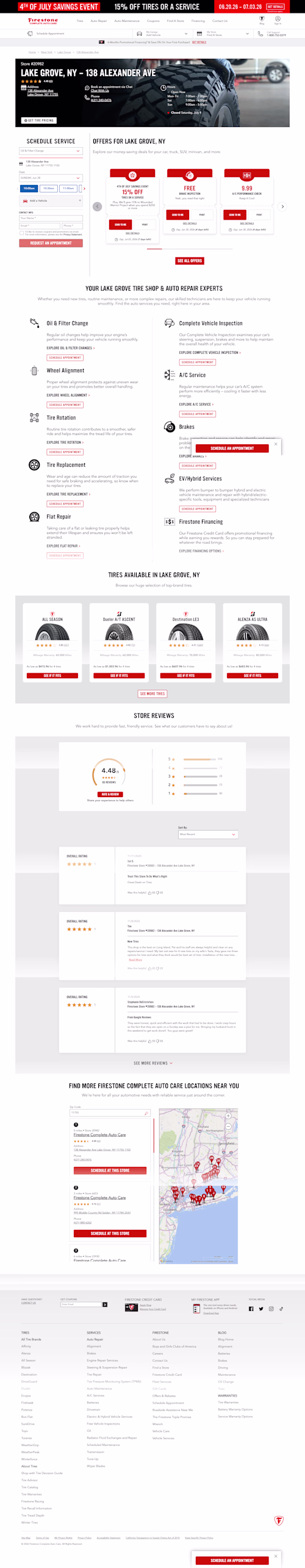 Automotive Service & Auto Care Website Development