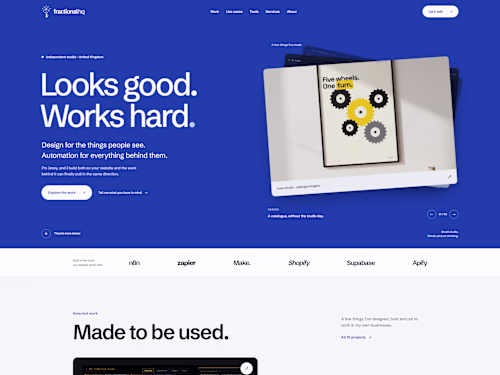Fractional HQ | Website design and development