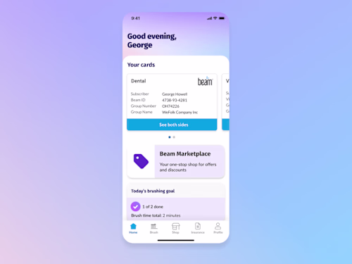 Beam Benefits App Redesign