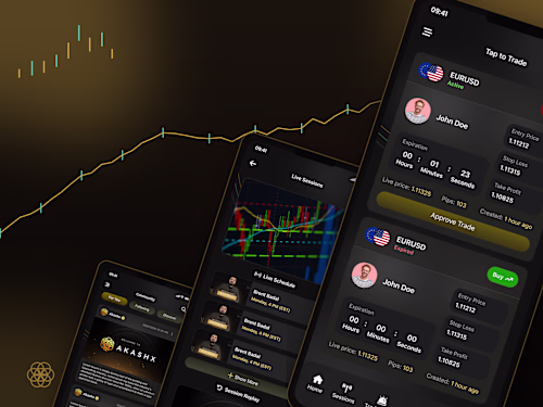 AkashX - Social Trading Platform