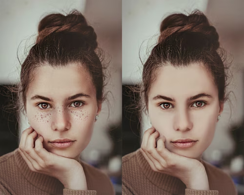 Photo retouching