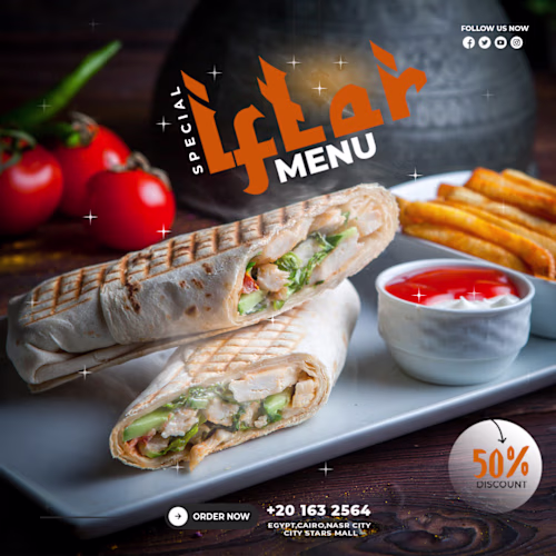 Food menu on Behance