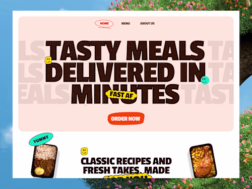 CHOWFAST Website Design and Framer Build