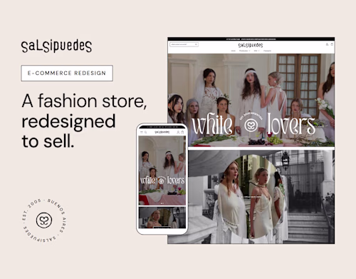 Salsipuedes · E-commerce Redesign