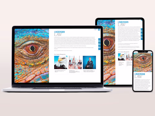 Website for Law Firm
