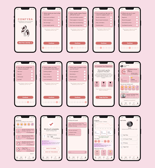 CONFYRA — AI Fitness App