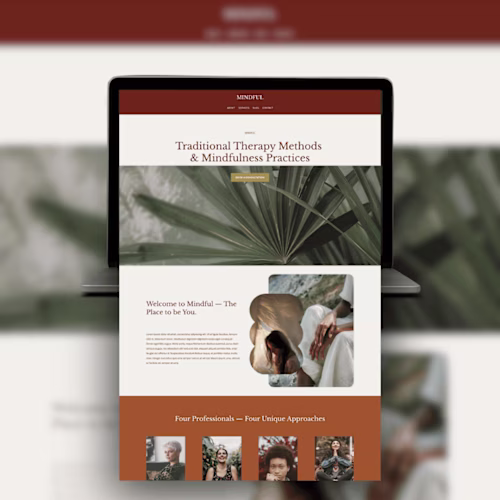 Minful Website Template