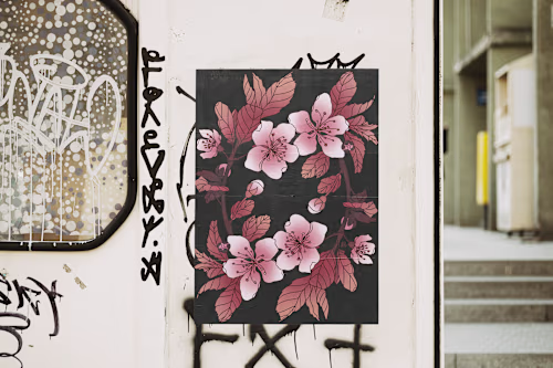 Cherry Blossom Poster