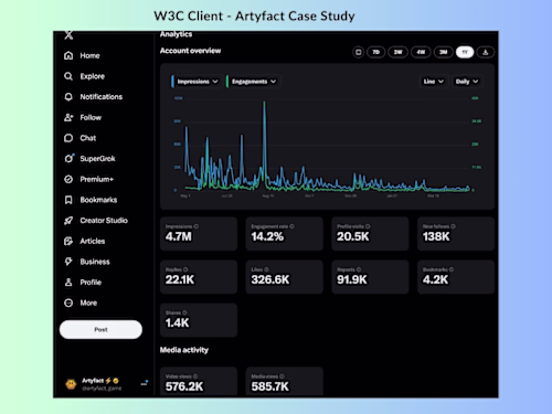 Gaming Client - Artyfact 🚀