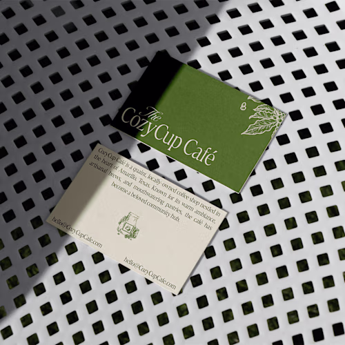 CozyCup Café | Brand Identity