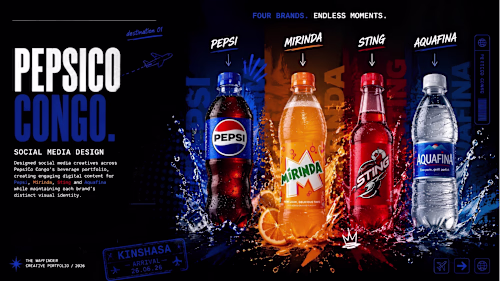 PepsiCo Congo — Social Media Design