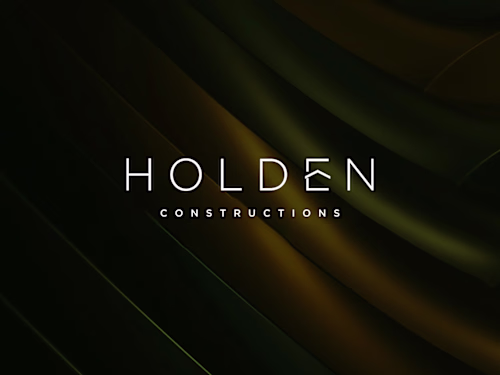 Holden Constructions Brand Identity Design