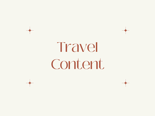 Travel Content