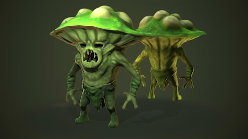 Stylised 3D Creatures Modeling