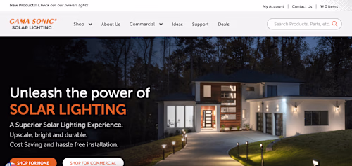 Gamasonic - Unleash the power of
SOLAR LIGHTING
