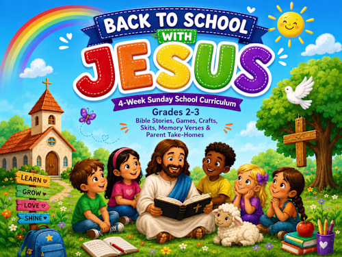 Back to School with Jesus | G 2-3 Curriculum | 4 Weeks