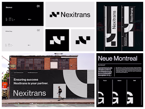 Nexitrans — Brand Identity for a Logistics & Transport Company