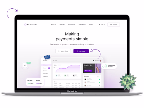 Suzanne Shea - SaaS landing page