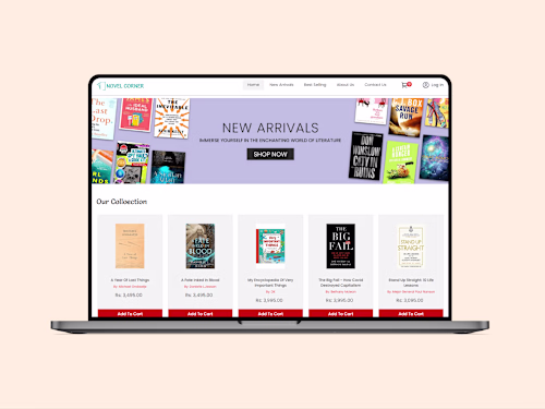 Novel-Corner E-books website