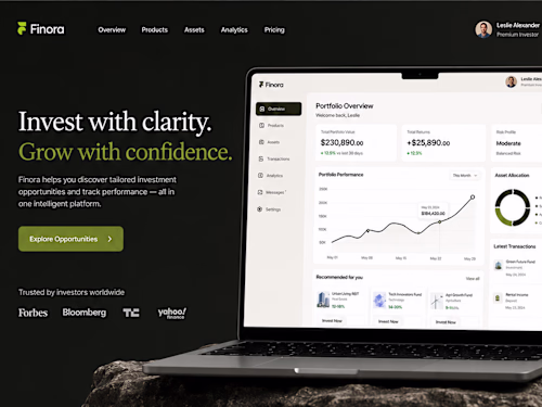 Finora — AI-Powered Investment Platform