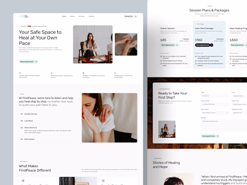 Website Design for Therapy Websites