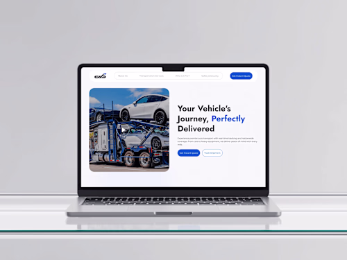 Car Hauling Website for Quotes & Customer Tracking