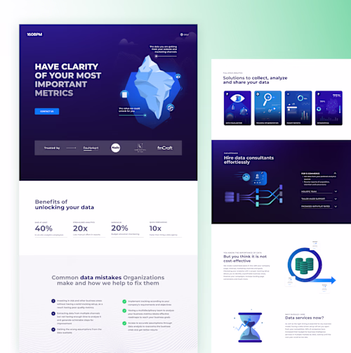 Landing Page Design with Figma