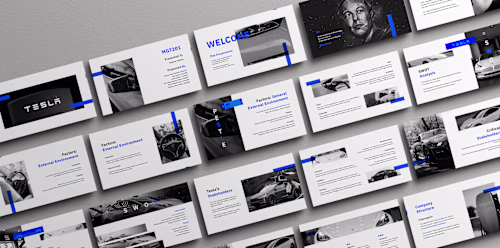 Powerpoint Template on Behance