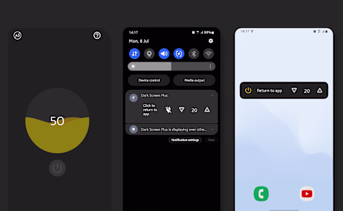 Dark Screen Plus