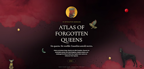 Atlas of Forgotten Queens
Six queens.