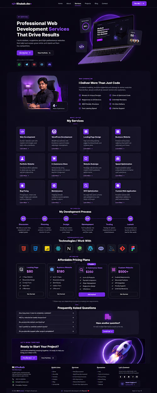A modern and professional WordPress
