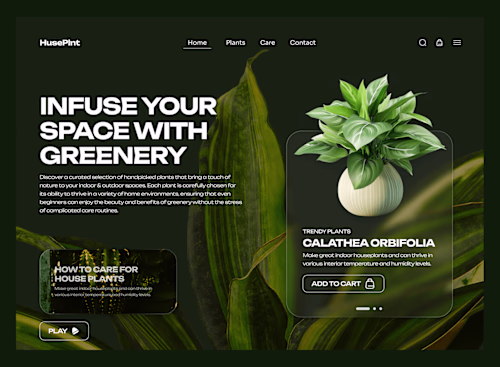 HusePlnt - Homepage