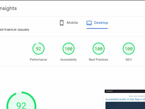 Accessibility & Front-End Based SEO writing
