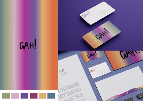 Branding and logo Design for Gah!