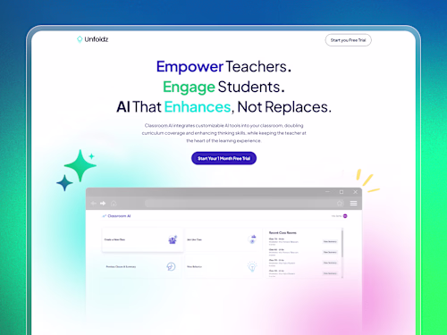 Classroom AI | Website Design