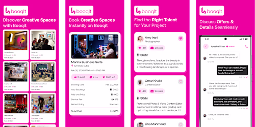 Marketplace-style booking app for discovering
