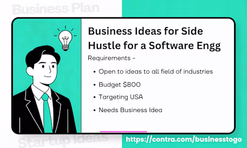 Created a Side Hustle Business