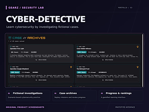 Cybersecurity Training Simulator | GEARZ